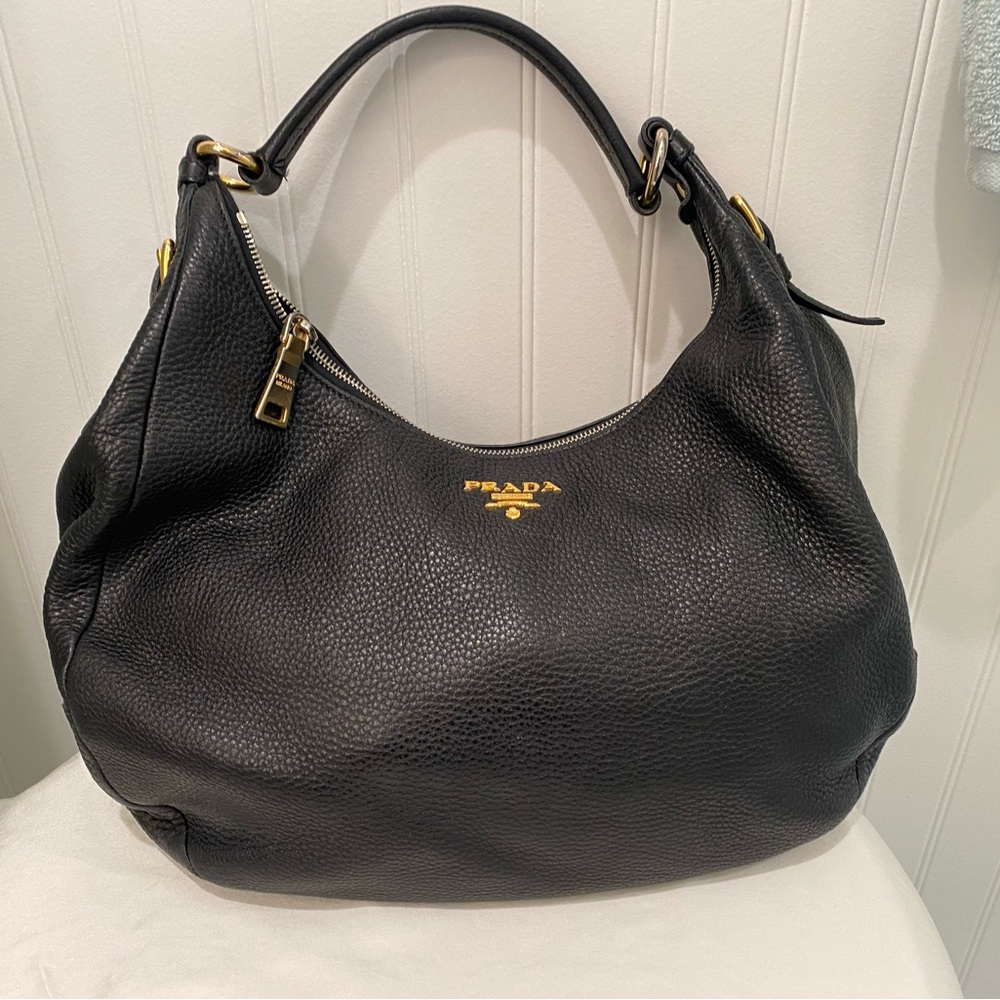 Lightly Used Black Prada Bag